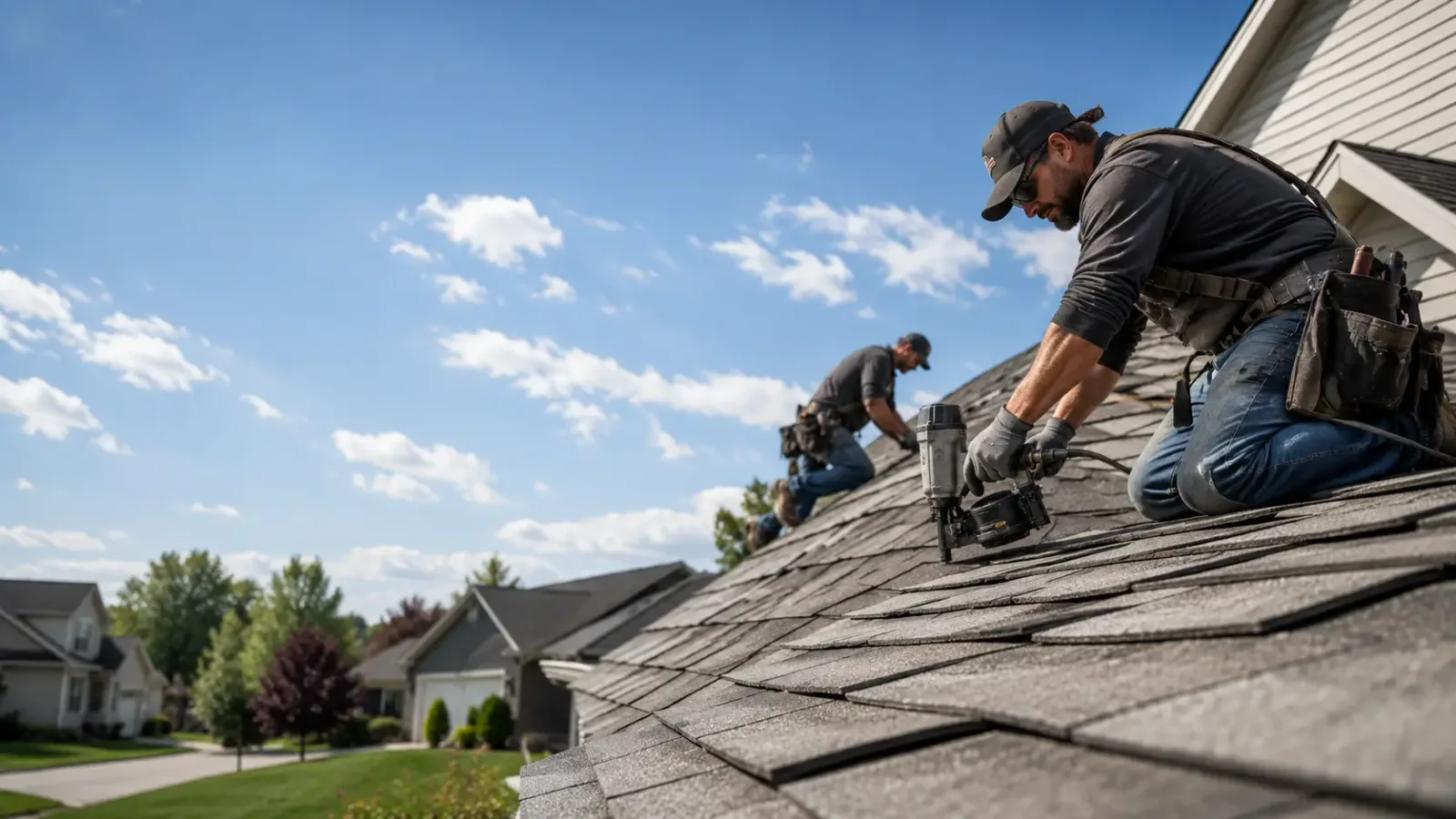 Storm Damage Roof Repair in Burbank, OK near me